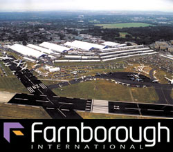 Farnborough international airshow